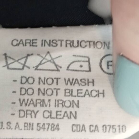 VTG Emmanuel Ungaro Womens Jacket Sz 8 Tailored Long Button Front Wool Royalty - Picture 9 of 11